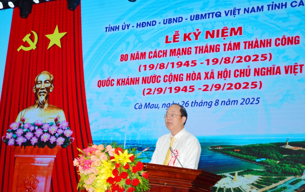 Khơi dậy hào khí Cách mạng, vững bước dựng xây quê hương Cà Mau giàu đẹp