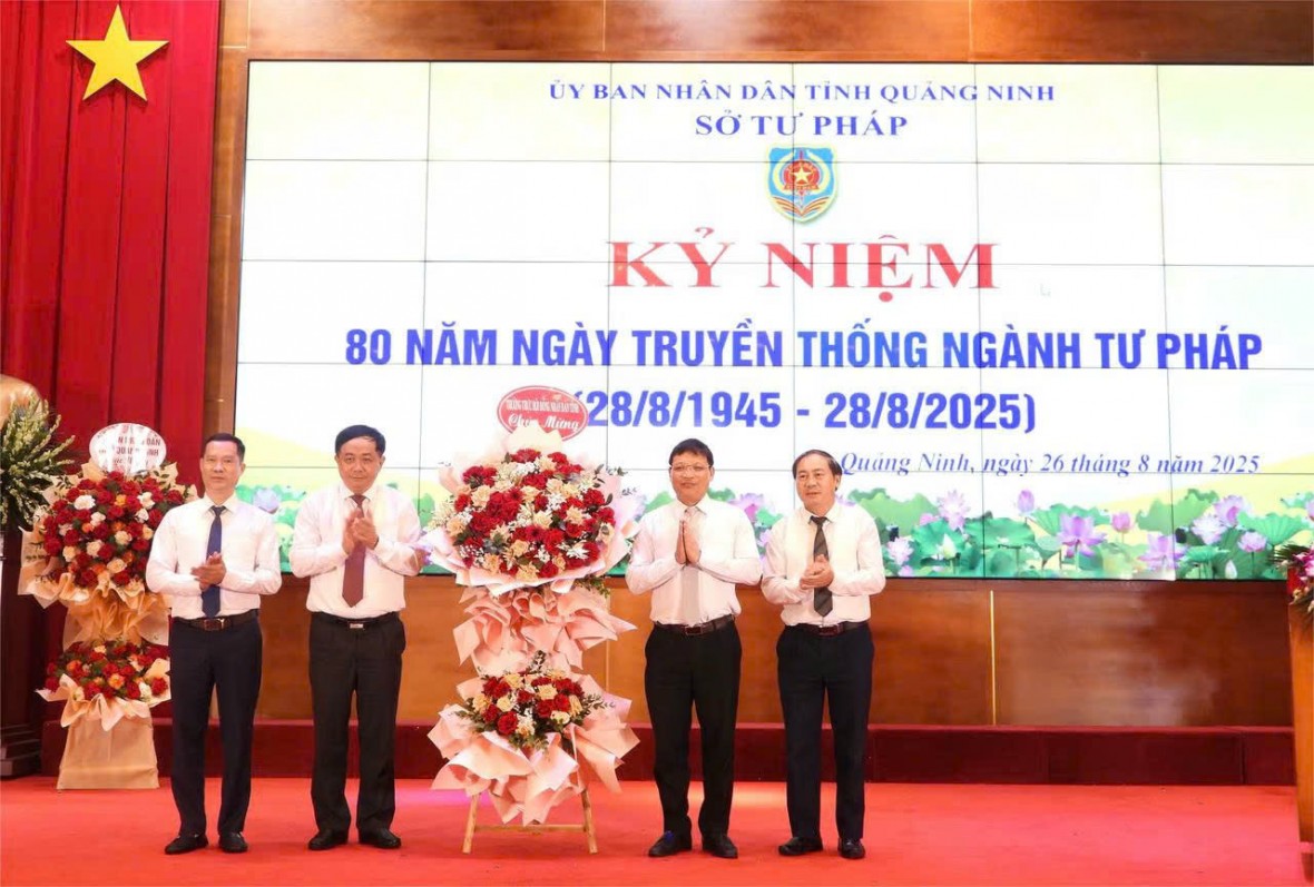 Ngành tư pháp Quảng Ninh 44 năm đồng hành cùng sự phát triển tỉnh