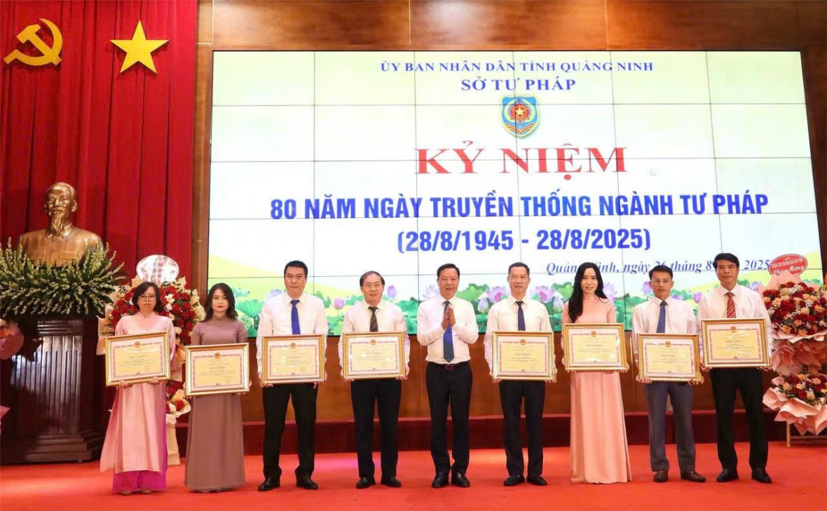 Ngành tư pháp Quảng Ninh 44 năm đồng hành cùng sự phát triển tỉnh