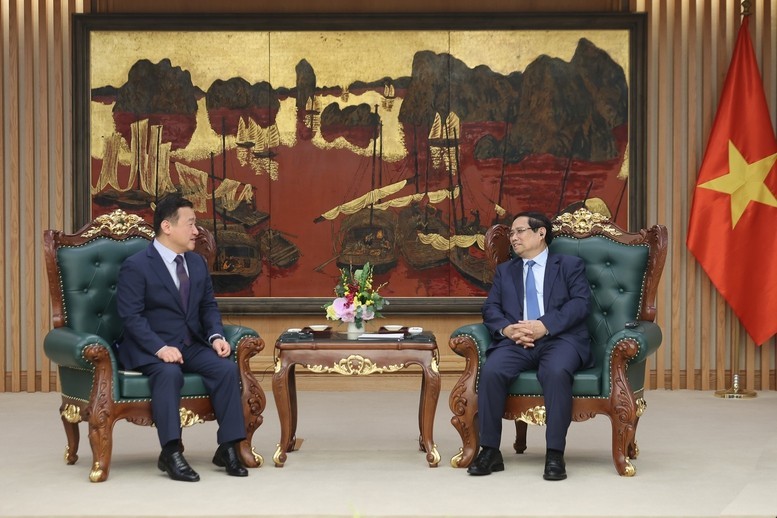 Thủ tướng tiếp Tổng giám đốc điều hành Samsung điện tử