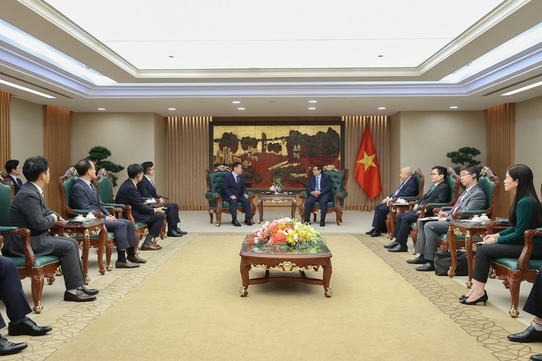 Thủ tướng tiếp Tổng giám đốc điều hành Samsung điện tử