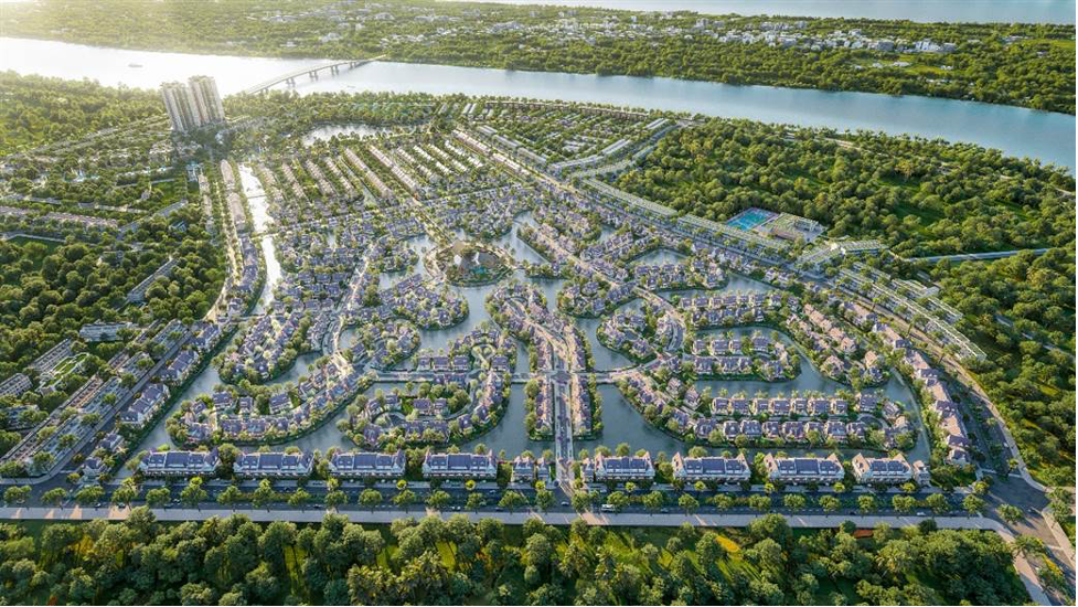 Đảo châu Âu rộng 33ha là phân khu đắt giá nhất Eco Central Park