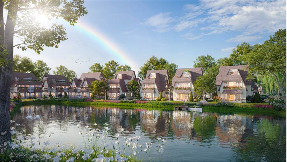 10/33ha tại Đảo Châu Âu là mặt nước