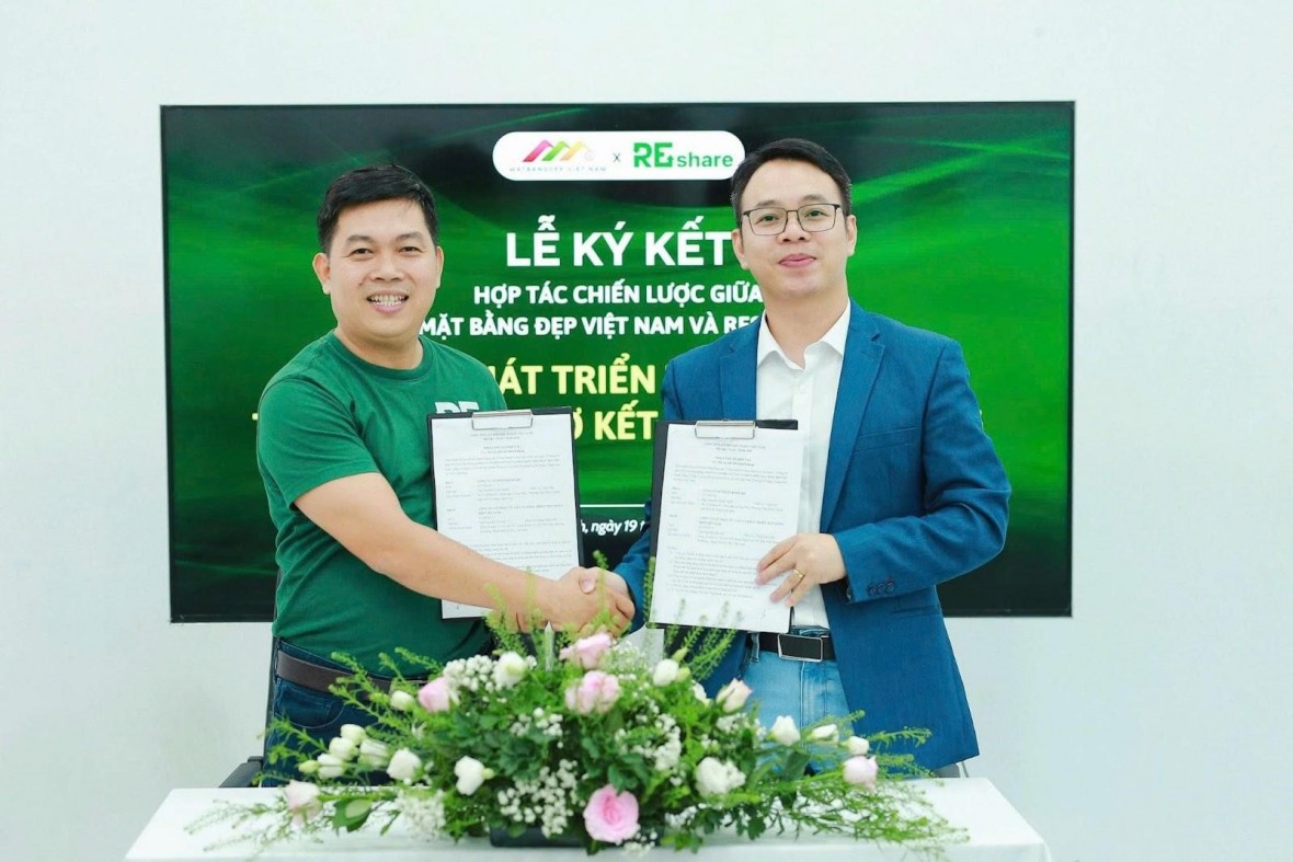 Mặt Bằng Đẹp Việt Nam bắt tay REshare: Kiến tạo lối sống xanh