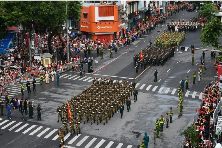 Công an Hà Nội công bố lịch cấm đường ngày 1/9 và 2/9 phục vụ A80. (Ảnh: Hoàng Hà)