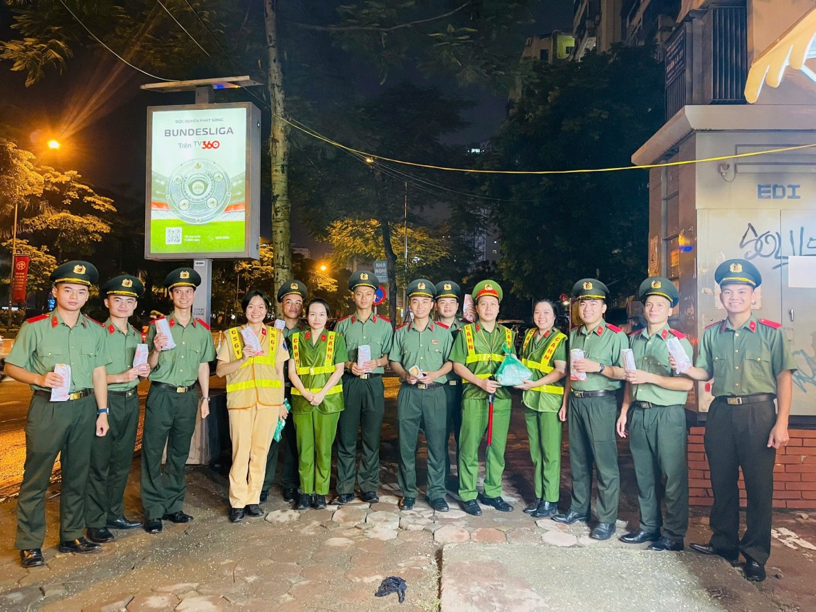 TP Hà Nội: Xúc động với những hoạt động ý nghĩa của lực lượng công an trong buổi Tổng duyệt A80