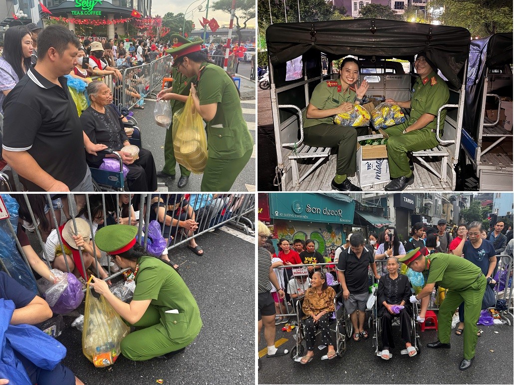 TP Hà Nội: Xúc động với những hoạt động ý nghĩa của lực lượng công an trong buổi Tổng duyệt A80