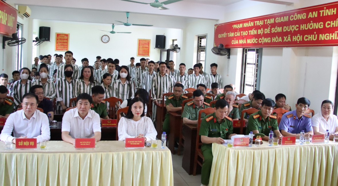 Quảng Ninh: 42 phạm nhân được đặc xá dịp Quốc khánh 2/9