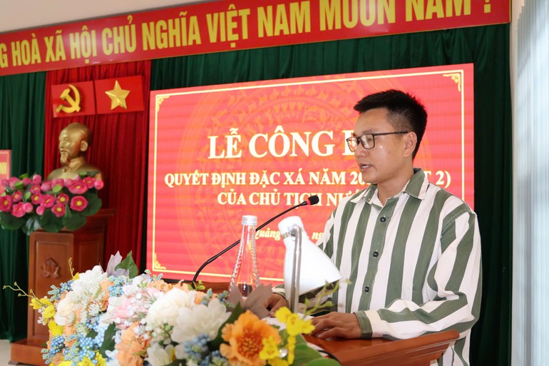 Quảng Ninh: 42 phạm nhân được đặc xá dịp Quốc khánh 2/9