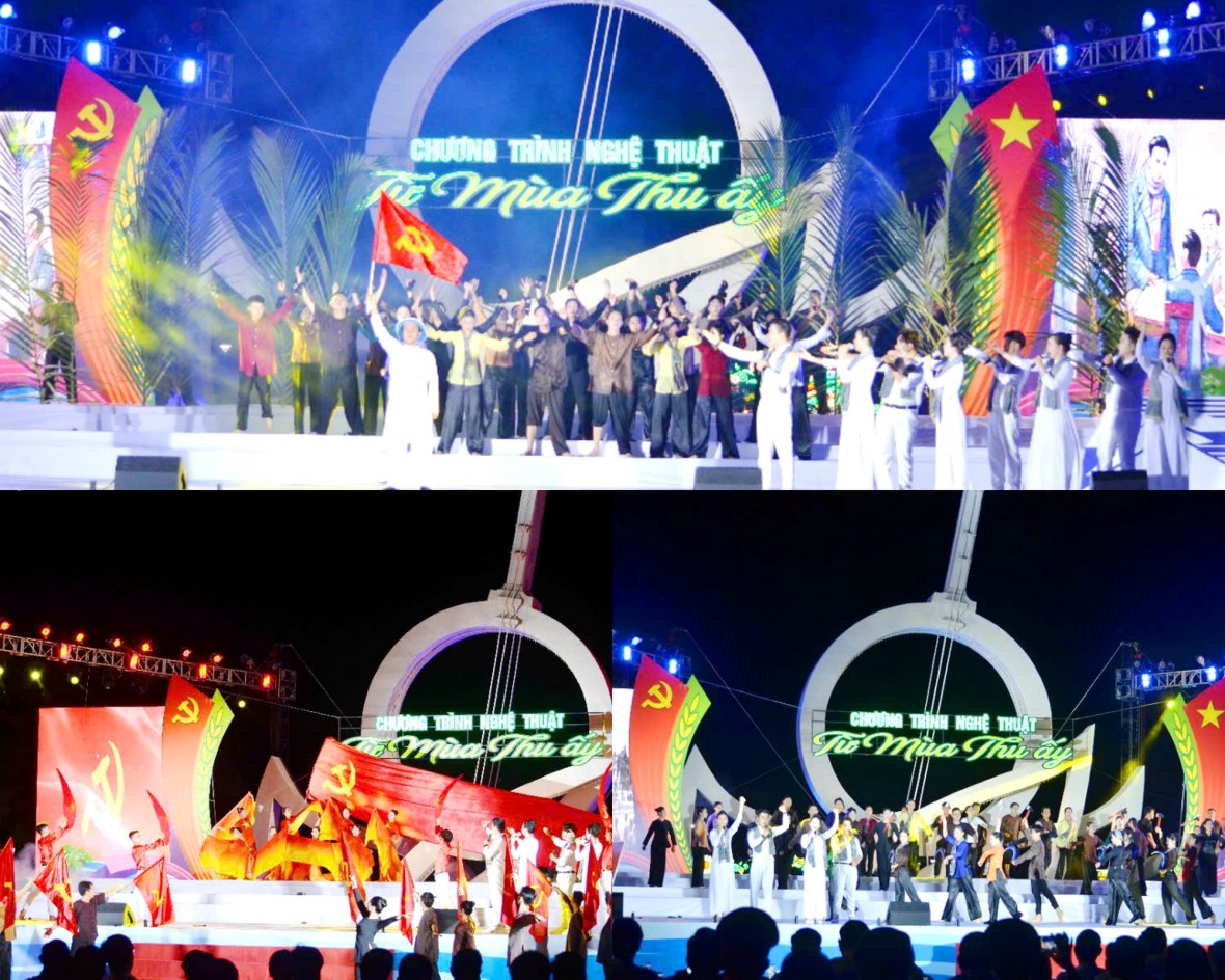 Cà Mau: Rực rỡ chương trình nghệ thuật và pháo hoa mừng 80 năm Quốc khánh