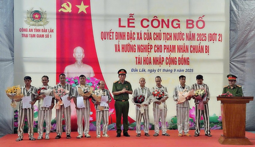 Ngày trở về của 37 phạm nhân ở Đắk Lắk