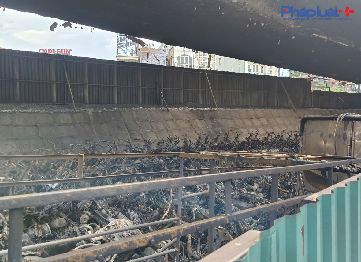 Xe tải trên 18 tấn cần lưu ý khi lưu thông trên cầu Vĩnh tuy sau vụ cháy lớn