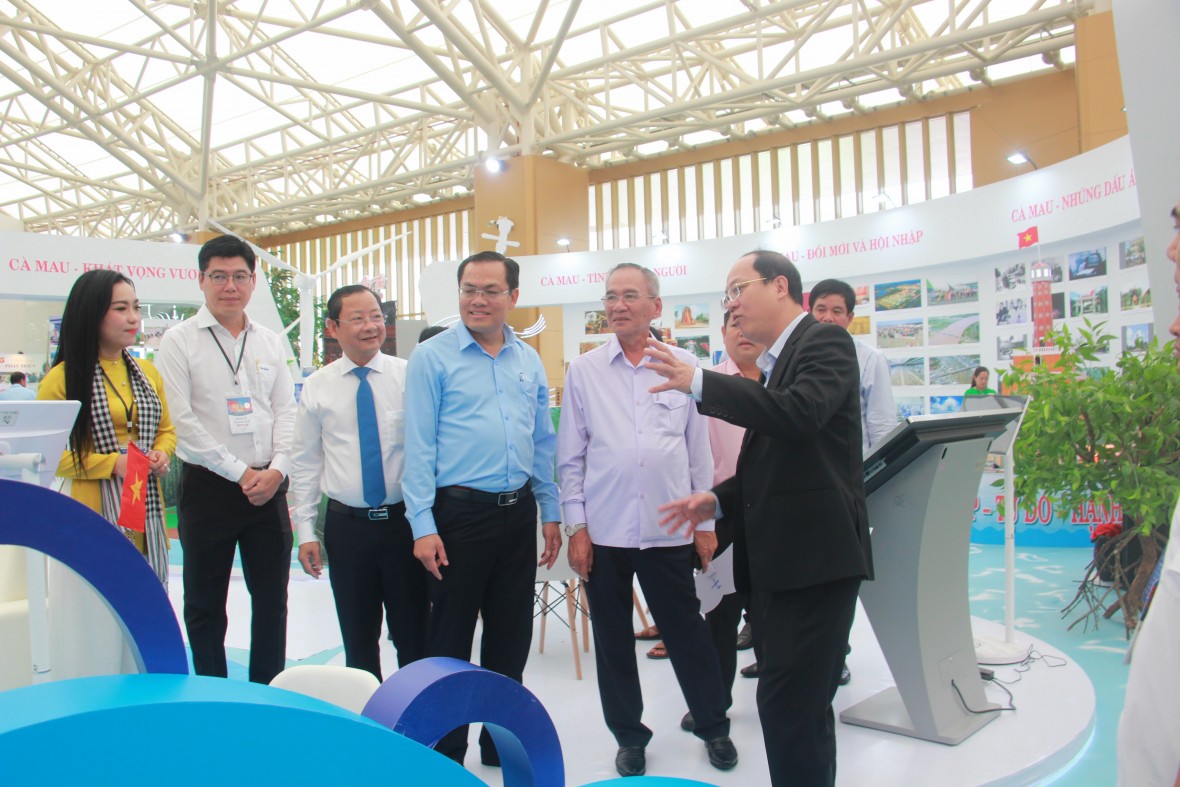 Quảng bá hình ảnh của Cà Mau tại Triển lãm 80 năm Quốc khánh