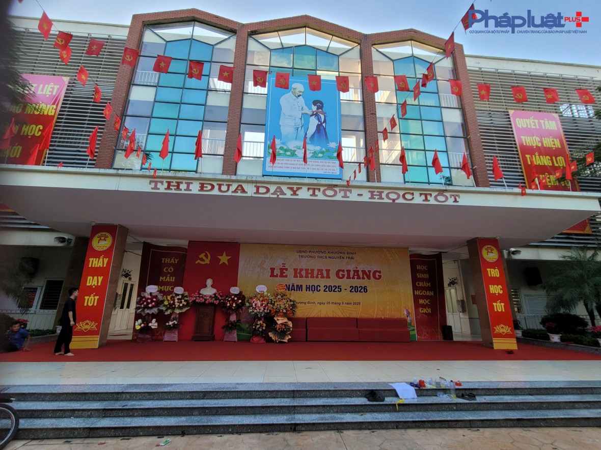 Công tác chuẩn bị cho Lễ khai giảng năm học mới đảm bảo tốt nhất tại nhiều trường học ở Hà Nội Công tác chuẩn bị cho Lễ khai giảng năm học mới đảm bảo tốt nhất tại nhiều trường học ở Hà Nội