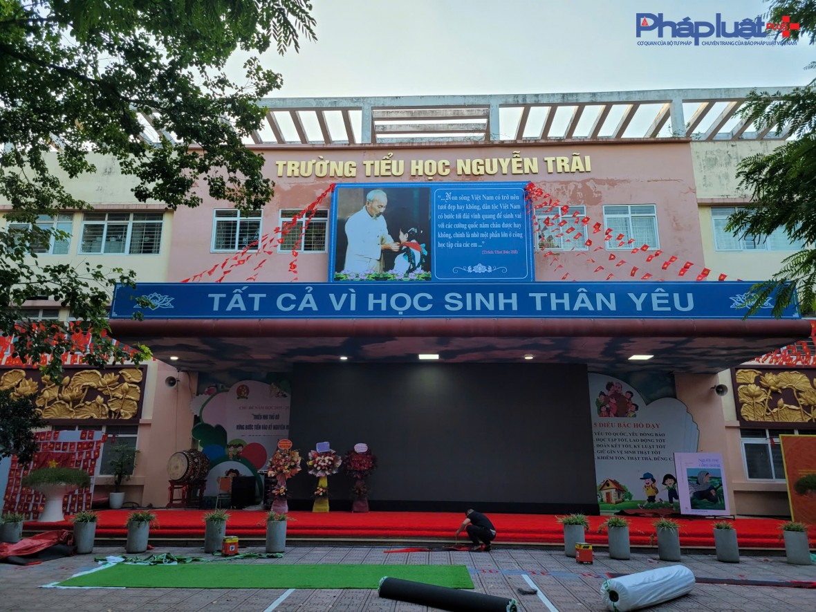 Công tác chuẩn bị cho Lễ khai giảng năm học mới đảm bảo tốt nhất tại nhiều trường học ở Hà Nội Công tác chuẩn bị cho Lễ khai giảng năm học mới đảm bảo tốt nhất tại nhiều trường học ở Hà Nội