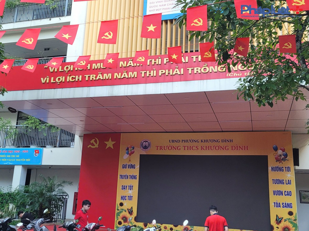 Công tác chuẩn bị cho Lễ khai giảng năm học mới đảm bảo tốt nhất tại nhiều trường học ở Hà Nội Công tác chuẩn bị cho Lễ khai giảng năm học mới đảm bảo tốt nhất tại nhiều trường học ở Hà Nội