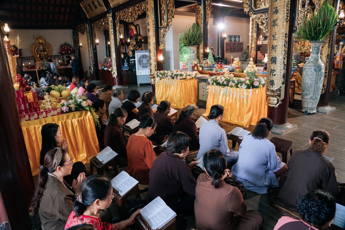 Đại lễ Vu Lan tại Công viên tưởng niệm Thiên Đức: Vu Lan hửng nắng soi lòng hiếu!