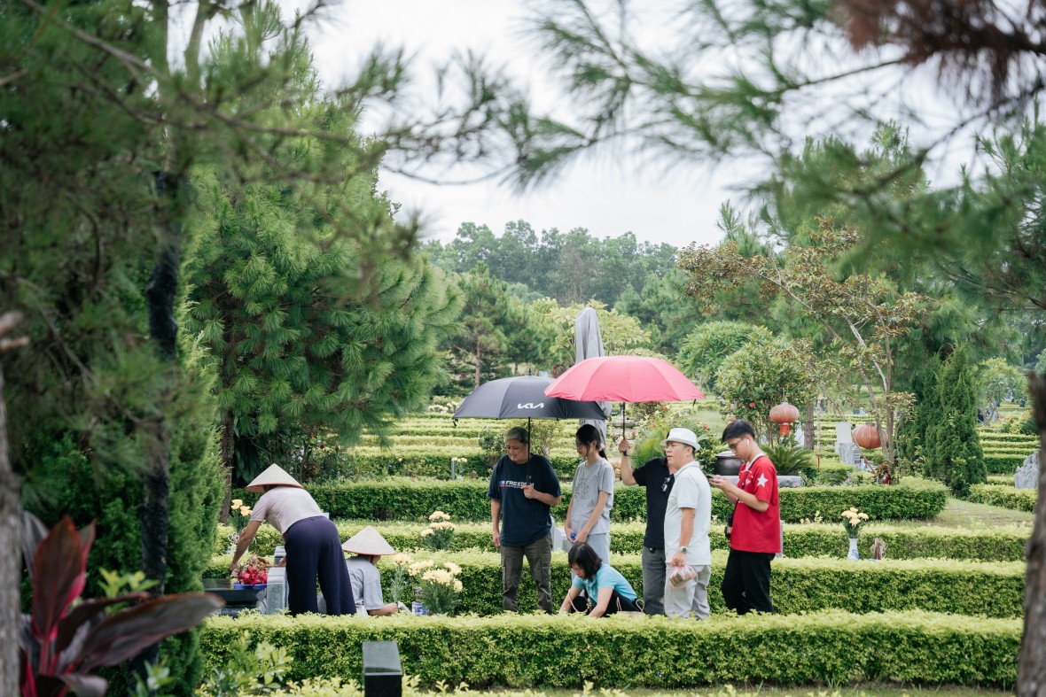 Đại lễ Vu Lan tại Công viên tưởng niệm Thiên Đức: Vu Lan hửng nắng soi lòng hiếu!