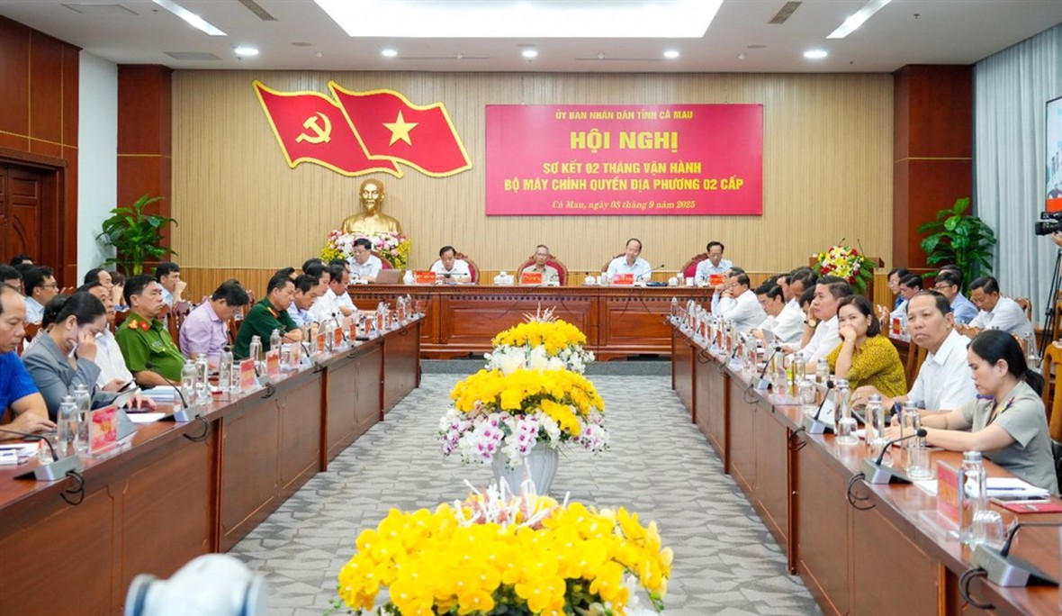 Cà Mau sau 2 tháng vận hành chính quyền 2 cấp: Tiếp tục nâng cao hiệu quả, khắc phục khó khăn Cà Mau sau 2 tháng vận hành chính quyền 2 cấp: Tiếp tục nâng cao hiệu quả, khắc phục khó khăn