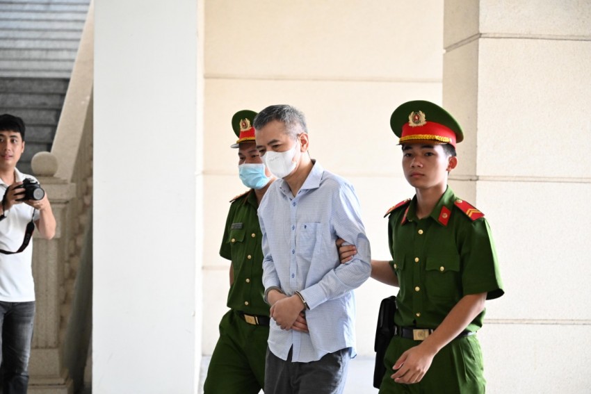 Hình ảnh các bị cáo trong vụ án tập đoàn Thuận An hầu tòa