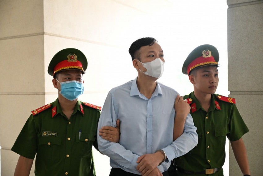 Hình ảnh các bị cáo trong vụ án tập đoàn Thuận An hầu tòa