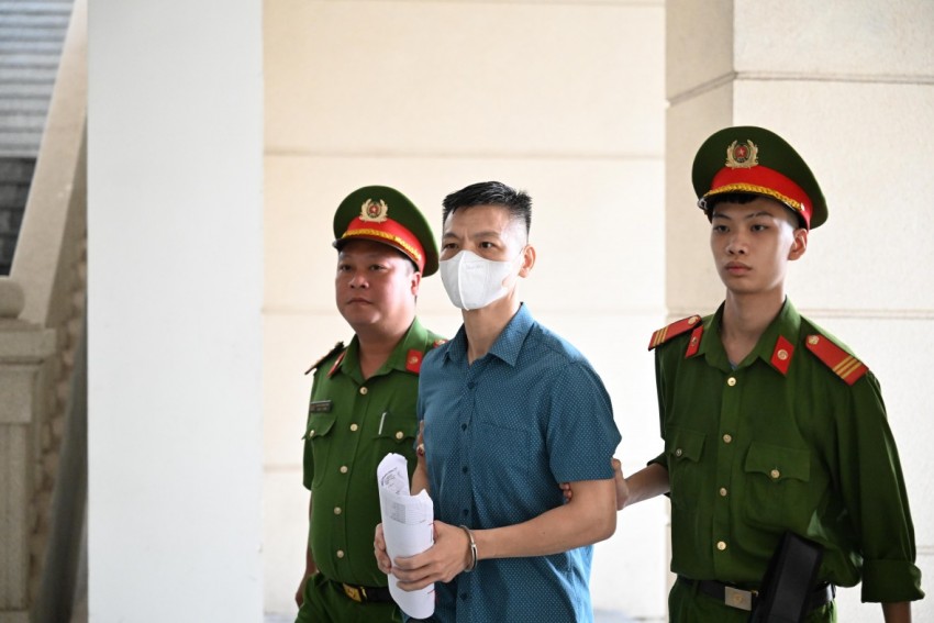 Hình ảnh các bị cáo trong vụ án tập đoàn Thuận An hầu tòa