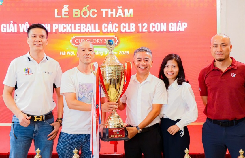 Hà Nội: Lần đầu tiên tổ chức Giải Vô địch Pickleball các CLB 12 Con Giáp