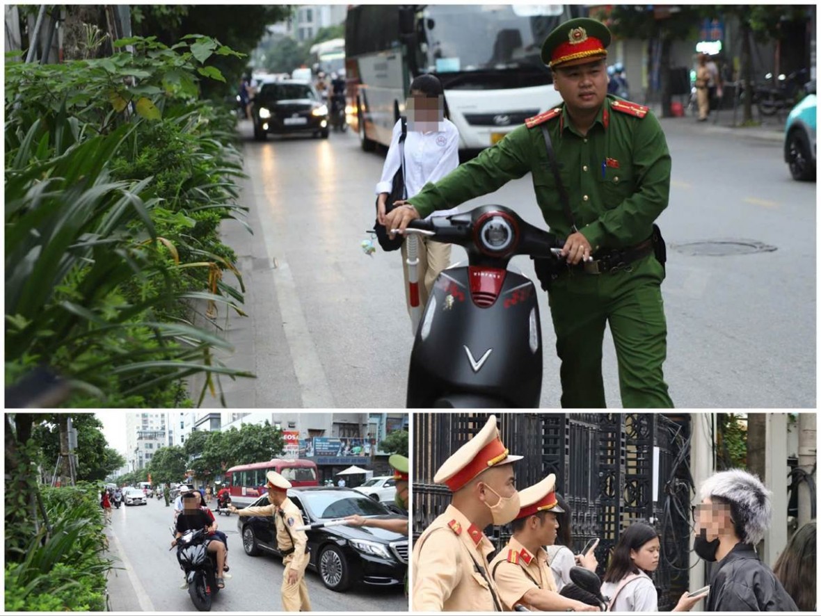 Công an Hà Nội khuyến cáo phụ huynh không giao xe máy cho con