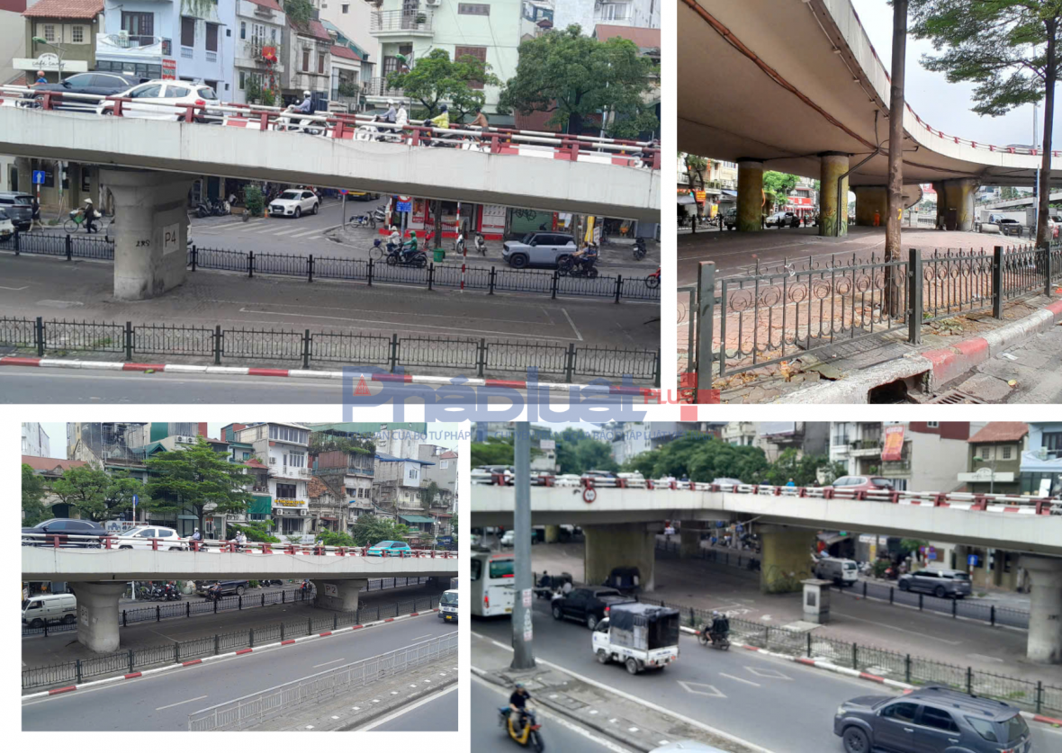 Bãi xe dưới gầm cầu Chương Dương trống trơn sau lệnh dừng hoạt động