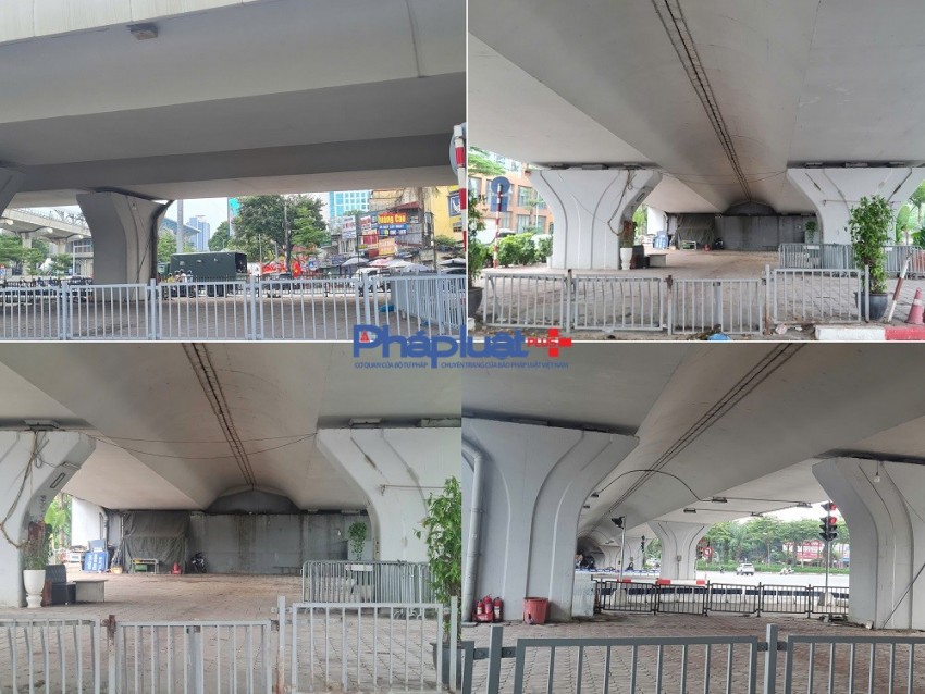 Những điểm trông giữ xe dưới chân cầu vượt tại Hà Nội thay đổi như thế nào sau khi có chỉ đạo?