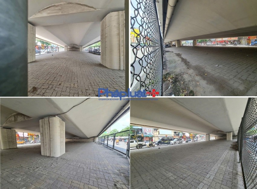 Những điểm trông giữ xe dưới chân cầu vượt tại Hà Nội thay đổi như thế nào sau khi có chỉ đạo?