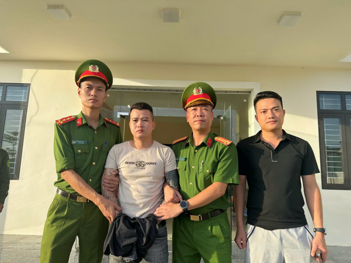 Nam thanh niên bị truy tìm vì lừa đảo bị bắt ở Quảng Ninh