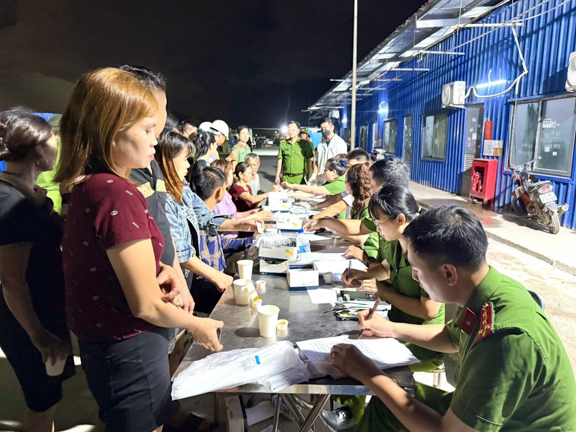Ra quân quy mô lớn, Công an Hải Phòng phát hiện nhiều trường hợp liên quan đến ma túy