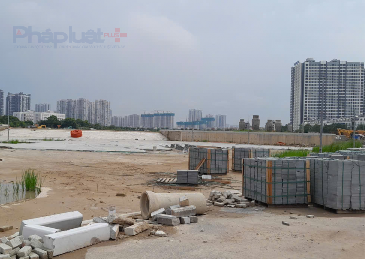 Công viên Gia Lâm vẫn chưa hoàn thành sau nhiều lần gia hạn