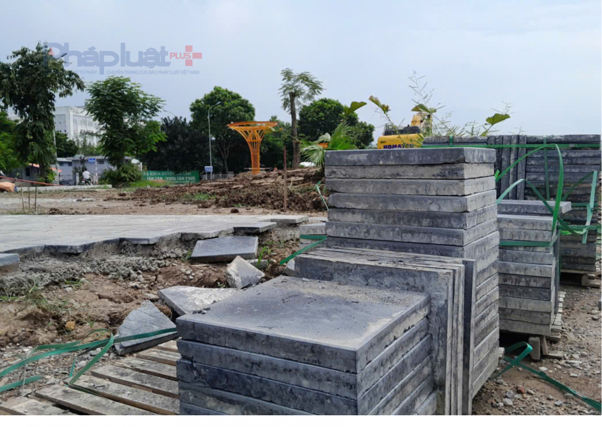 Công viên Gia Lâm vẫn chưa hoàn thành sau nhiều lần gia hạn