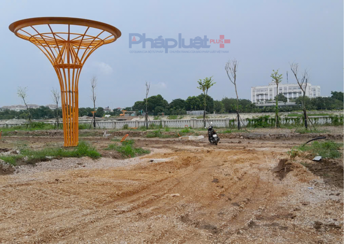 Công viên Gia Lâm vẫn chưa hoàn thành sau nhiều lần gia hạn