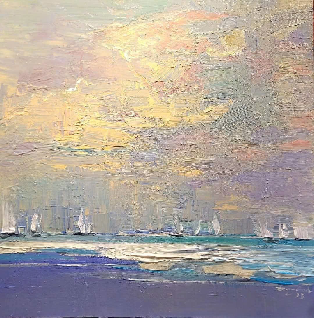 “Ánh sáng và Ký ức” và thế giới ấn tượng của hoạ sĩ Vũ Trọng Anh