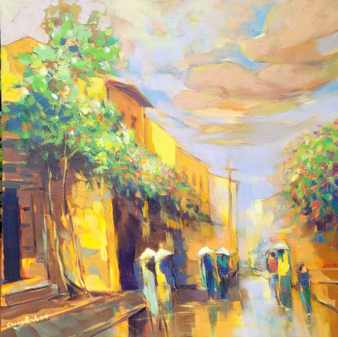 “Ánh sáng và Ký ức” và thế giới ấn tượng của hoạ sĩ Vũ Trọng Anh