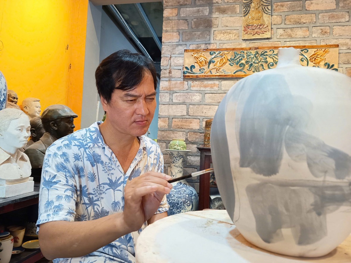 “Ánh sáng và Ký ức” và thế giới ấn tượng của hoạ sĩ Vũ Trọng Anh