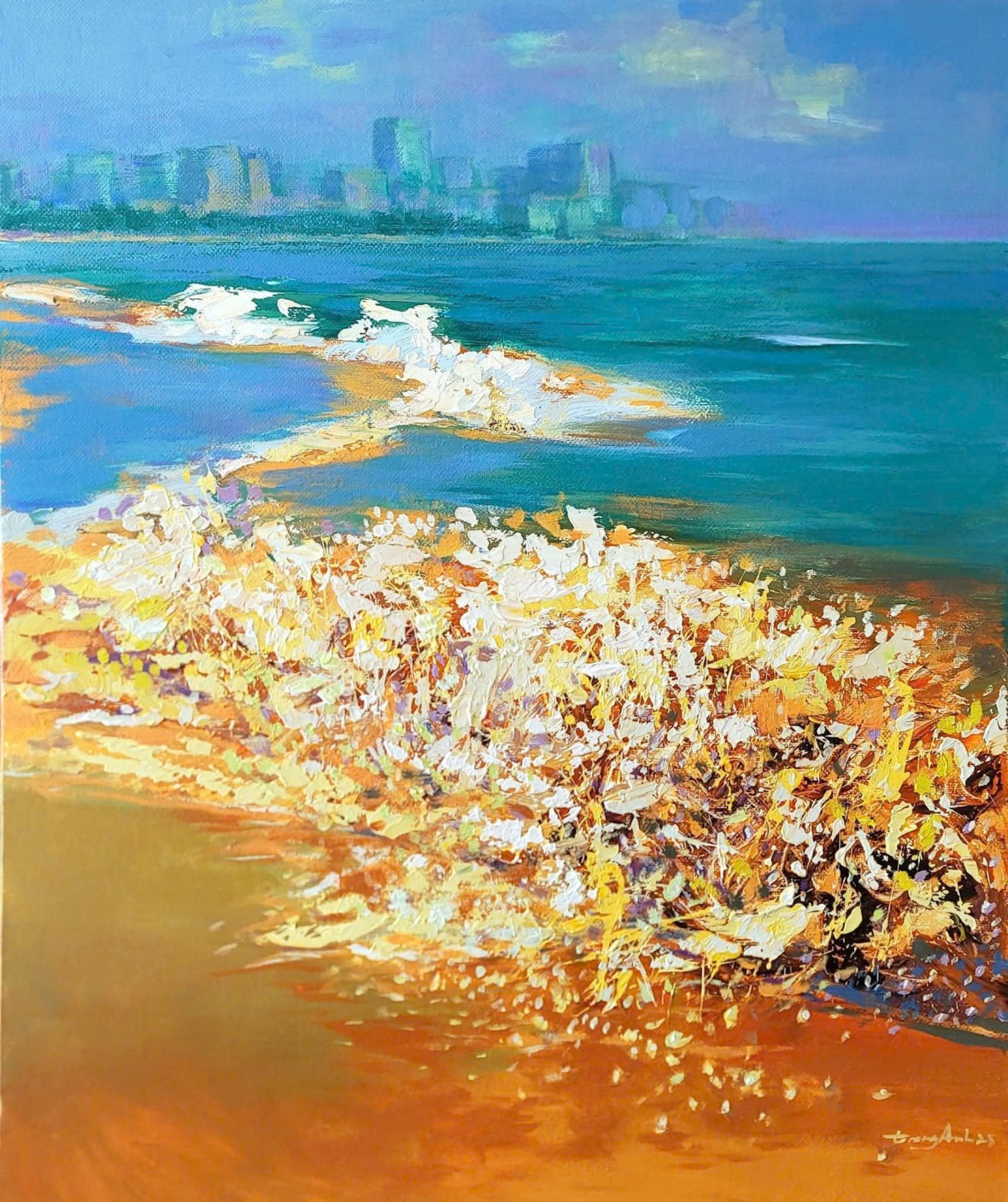 “Ánh sáng và Ký ức” và thế giới ấn tượng của hoạ sĩ Vũ Trọng Anh