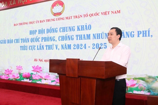 91 tác phẩm vào Chung khảo Giải báo chí toàn quốc phòng, chống tham nhũng, lãng phí, tiêu cực lần thứ V
