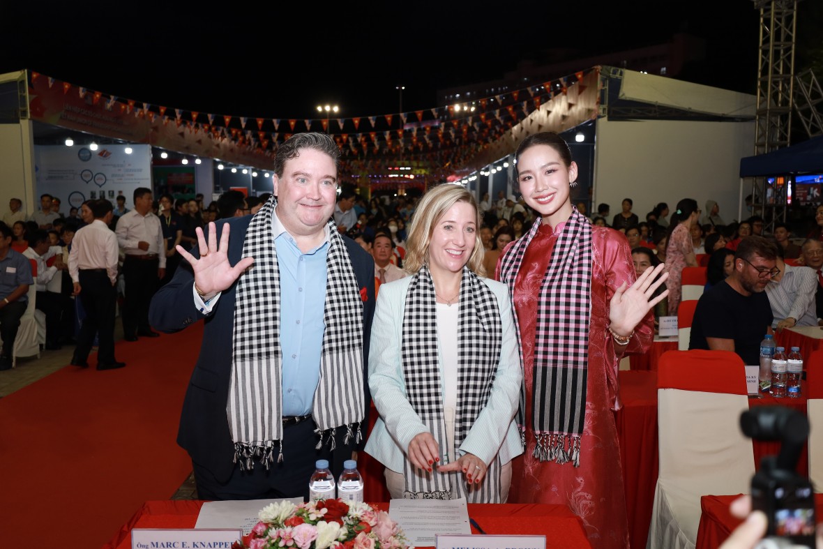 Hoa hậu Lê Nguyễn Bảo Ngọc vinh dự được đại diện tuổi trẻ Việt Nam dự Kỷ niệm 30 năm quan hệ Việt - Mỹ