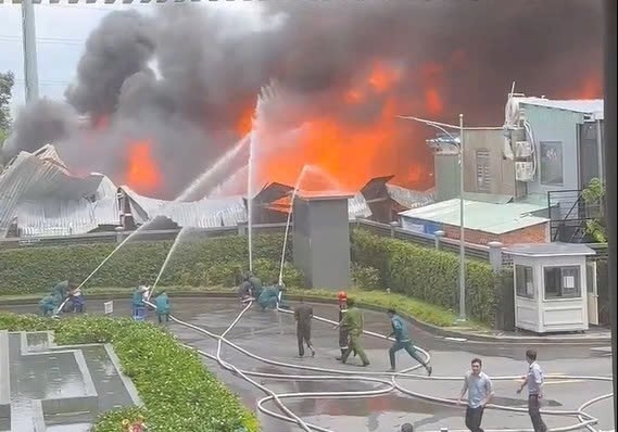 Hiện trường vụ cháy