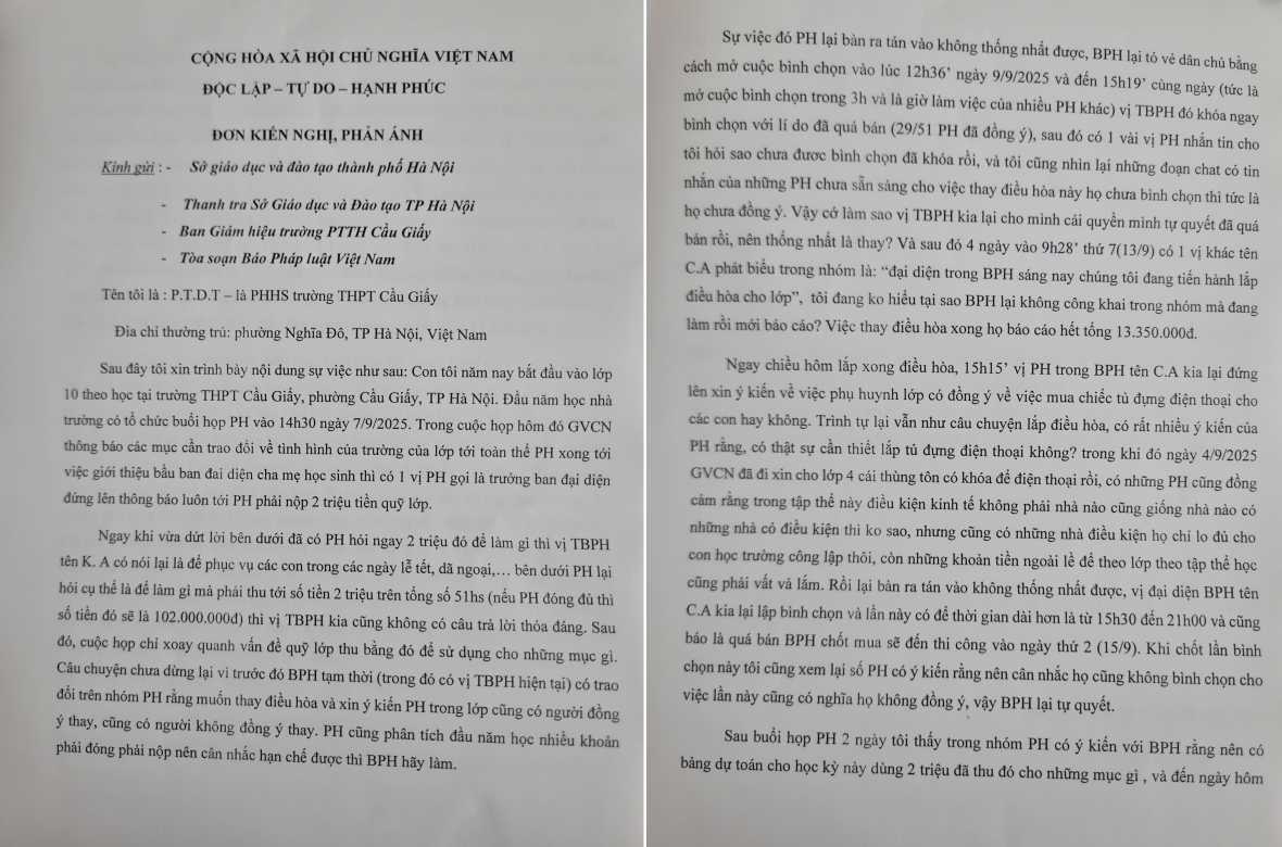 Câu chuyện thu, chi đầu năm học: Những khoản thu kỳ lạ được mượn danh tinh thần tự nguyện
