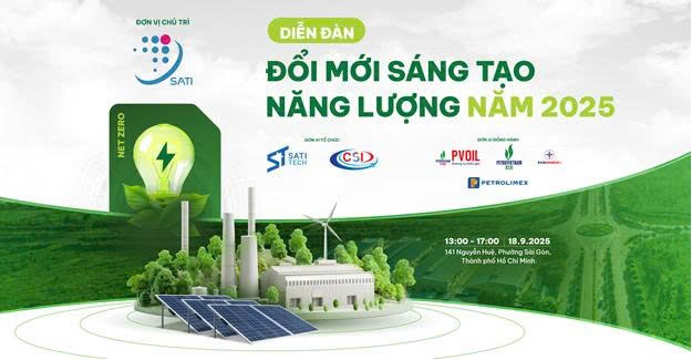 Đổi mới sáng tạo năng lượng 2025: Hướng tới chuyển dịch xanh và tương lai bền vững