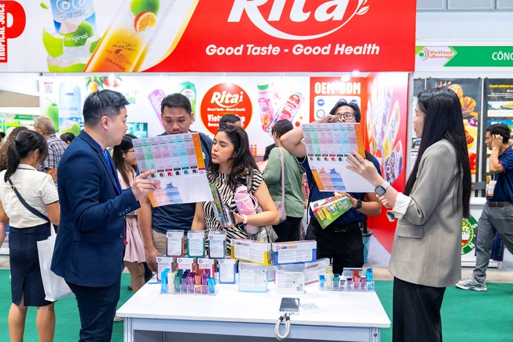 Sắp diễn ra triển lãm thực phẩm, đồ uống lớn nhất miền Bắc năm 2025. (Ảnh: TTXVN)