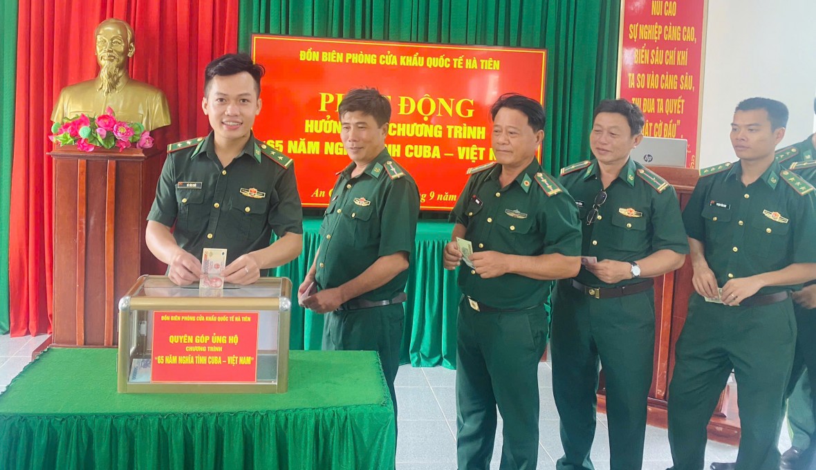BĐBP tỉnh An Giang góp sức vun đắp tình hữu nghị Việt Nam - Cuba BĐBP tỉnh An Giang góp sức vun đắp tình hữu nghị Việt Nam - Cuba