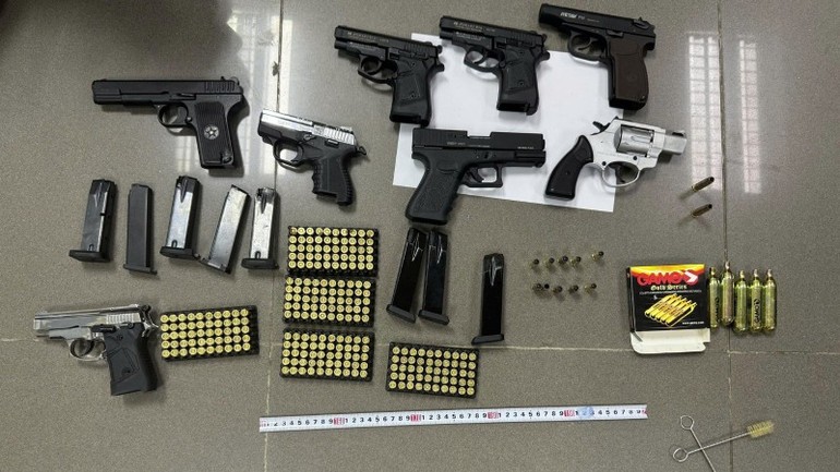 Bắc Ninh: Phá đường dây mua bán súng, đạn xuyên biên giới trên không gian mạng