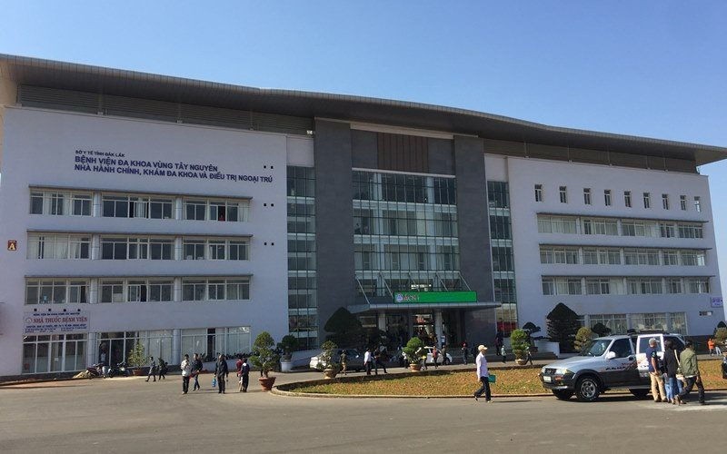 Bệnh viện đa khoa vùng Tây Nguyên. (Ảnh: daklak.gov.vn)