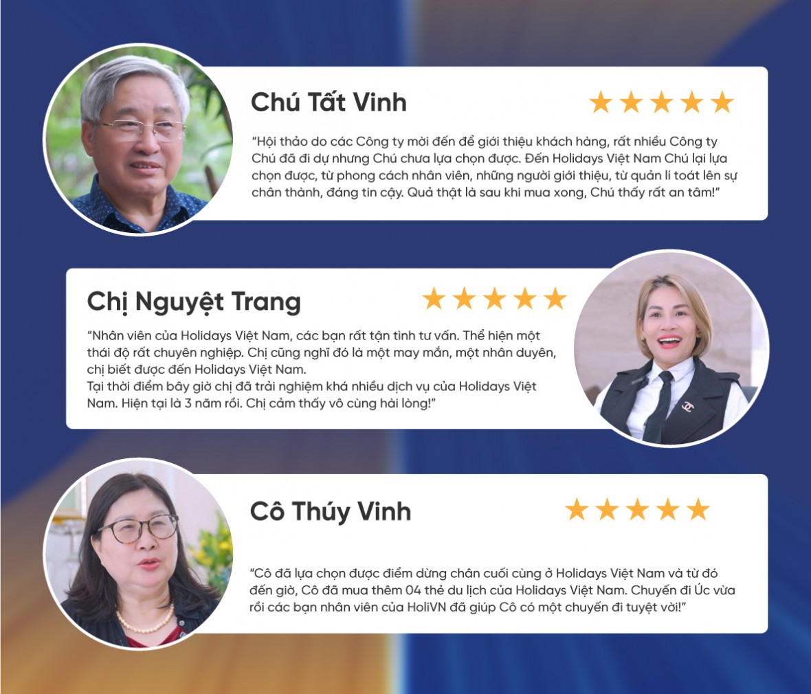 Chặng đường 5 năm từ khởi đầu khiêm tốn đến vị thế tiên phong của Holidays Việt Nam Chặng đường 5 năm từ khởi đầu khiêm tốn đến vị thế tiên phong của Holidays Việt Nam